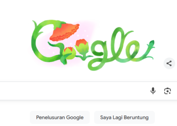 Google menghadirkan Doodle bertema bunga untuk memperingati Hari Ibu dengan pesan kasih sayang dan pertumbuhan. (Foto: Tangkapan Layar Google)