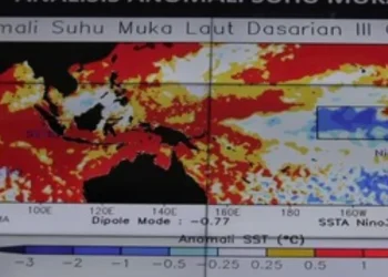 Fenomena La Nina diperkirakan bertahan hingga awal tahun. Simak dampaknya bagi cuaca Indonesia menurut analisis BMKG. (Foto: aslinews.id)