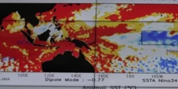 Fenomena La Nina diperkirakan bertahan hingga awal tahun. Simak dampaknya bagi cuaca Indonesia menurut analisis BMKG. (Foto: aslinews.id)