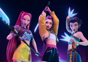 KPop Demon Hunters terpilih sebagai Breakthrough of the Year 2025 oleh TIME, menandai dampak global besar dari film animasi ini. (Foto: Netflix)