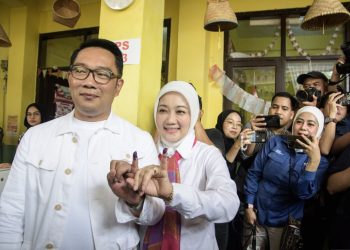 Sidang perdana gugatan cerai Atalia Praratya terhadap Ridwan Kamil digelar di PA Bandung dan diawali dengan proses mediasi. (Foto: Antara)