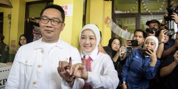 Sidang perdana gugatan cerai Atalia Praratya terhadap Ridwan Kamil digelar di PA Bandung dan diawali dengan proses mediasi. (Foto: Antara)