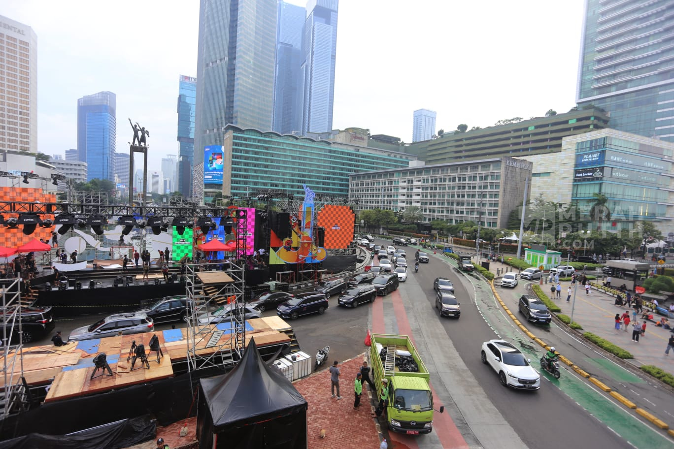 33 Ruas Jalan di Jakarta Ditutup Saat Pergantian Tahun Baru, Ini Rute Alternatif