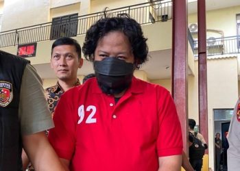 Dirut Terra Drone ditetapkan tersangka karena diduga lalai mengatur SOP keselamatan hingga terjadi kebakaran maut di Jakarta Pusat. (Foto: Wildan Noviansah/detikcom)