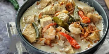 Resep sayur tahu gurih santan, lauk rumahan sederhana yang hangat, hemat, dan cocok untuk keluarga. Lengkap dengan bahan, cara membuat, dan tips. (Foto: instagram.com/hanhanny)