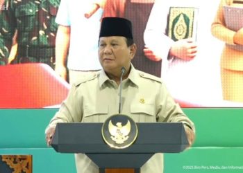 Prabowo Subianto mengapresiasi keberhasilan Indonesia meraih emas melebihi target di SEA Games dan menegaskan komitmen bonus atlet. (Foto: Youtube / Sekretariat Presiden)