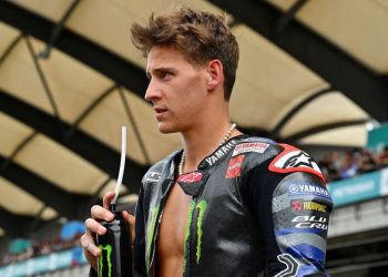 Performa mesin V4 Yamaha kembali dipersoalkan Fabio Quartararo, namun manajemen tim menilai keluhan publik sang pebalap tidak membantu proses pengembangan. (Foto: Yamaha MotoGP)