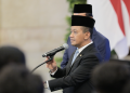Bahlil Lahadalia resmi dilantik sebagai Ketua Harian Dewan Energi Nasional dengan target swasembada dan kemandirian energi. (Foto: Liputan6.com)