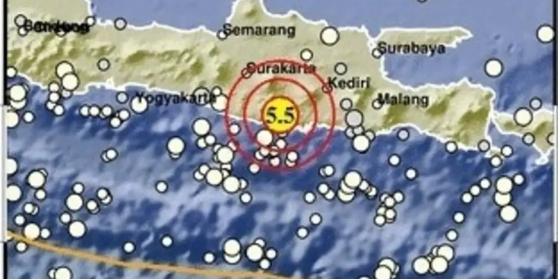 BMKG mengungkap penyebab gempa Pacitan yang terasa hingga Jawa dan Bali. Gempa dipicu deformasi batuan dalam lempeng dan tidak berpotensi tsunami. (Foto: BMKG)