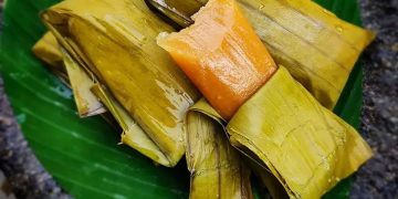 Resep lemet singkong legit dan lembut, camilan tradisional gluten free dari singkong dan kelapa yang mudah dibuat di rumah. (Foto: DOK. SOBAT COOKPAD NYNY COOKING)