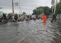 BPBD DKI Jakarta memastikan seluruh genangan banjir di ibu kota telah surut per Senin dini hari setelah hujan deras melanda. (Foto: KOMPAS.com/Ridho Danu Prasetyo)