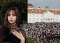 Gedung Jasindo di Kota Tua Jakarta menjadi lokasi syuting film Korea yang dibintangi Lisa BLACKPINK. Polisi siapkan rekayasa lalu lintas. (Foto: Kolase tvOnenews/Instagram)