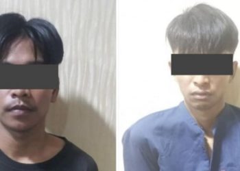 Polisi mengungkap motif pembunuhan pria di TPU Jakasampurna Bekasi dipicu dendam utang, dua pelaku telah ditangkap. (Foto: suara.com)