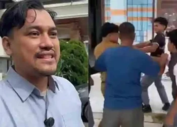 Kasus guru SMK di Jambi yang dikeroyok murid memasuki babak baru setelah dilaporkan ke polisi. Konflik ini dipicu insiden di ruang kelas. (Foto: tribunjambi.com/Syrillus Krisdianto)