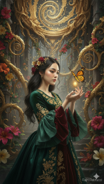 Whispers of Nusantara: Ethereal Indonesian Fantasy & Cultural AI Art - Gambar 41