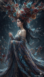 Whispers of Nusantara: Ethereal Indonesian Fantasy & Cultural AI Art - Gambar 45