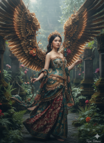 Whispers of Nusantara: Ethereal Indonesian Fantasy & Cultural AI Art - Gambar 39