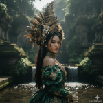 Whispers of Nusantara: Ethereal Indonesian Fantasy & Cultural AI Art - Gambar 30