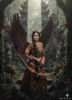 Whispers of Nusantara: Ethereal Indonesian Fantasy & Cultural AI Art - Gambar 38