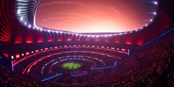 Lenovo memperkenalkan teknologi AI yang akan digunakan dalam perwasitan dan siaran Piala Dunia 2026. (Foto: Lenovo)