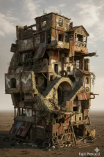 Architectural Illusion Series: Impossible Structures & Escher-Style Paradoxes - Gambar 3