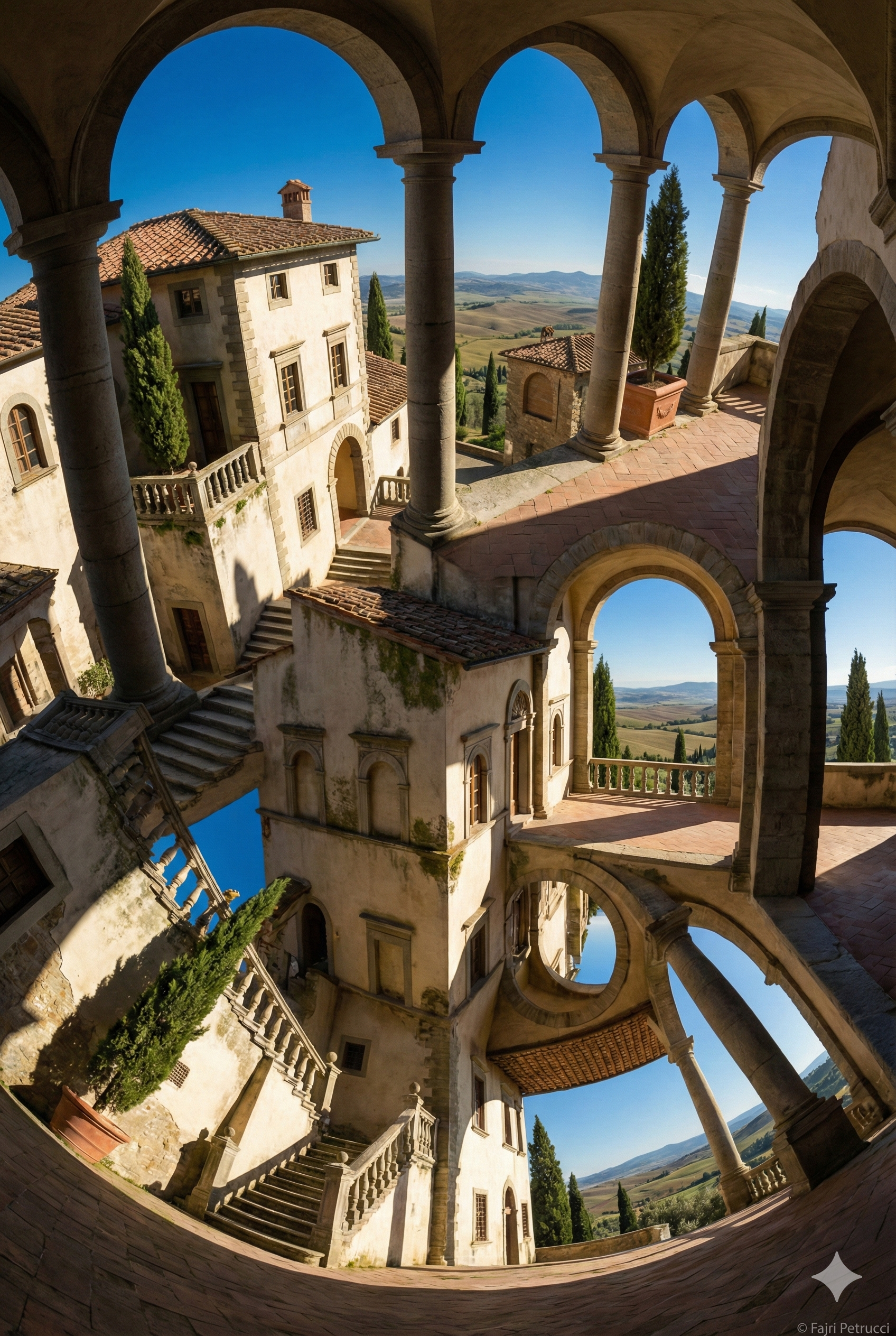 Impossible Structures & Escher-Style Paradoxes (6) Architectural Illusion Series: Impossible Structures & Escher-Style Paradoxes - Gambar 1