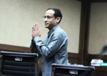 Jaksa Kejagung menilai program AKM berbasis Chromebook tidak memberikan program belajar bagi siswa dalam sidang kasus digitalisasi pendidikan. (Foto: Dery R/JawaPos)