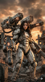 Steel Angel: Rise from the Ruins (Heavy Mecha & Post-Apocalyptic Art) - Gambar 15