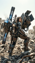 Steel Angel: Rise from the Ruins (Heavy Mecha & Post-Apocalyptic Art) - Gambar 17