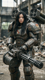 Steel Angel: Rise from the Ruins (Heavy Mecha & Post-Apocalyptic Art) - Gambar 19