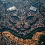 Aerial Hidden Face Pareidolia: Surreal Urban Landscapes & Optical Illusions - Gambar 4
