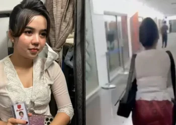 Penyamaran pramugari gadungan terbongkar di penerbangan Palembang Jakarta akibat perbedaan corak rok dan sikap mencurigakan. (Foto: BTV/Ai)
