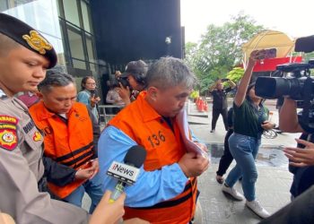 KPK menetapkan lima tersangka dalam kasus dugaan suap pengurangan pajak di Jakarta Utara. Potensi kerugian negara mencapai puluhan miliar rupiah. (Foto: SindoNews)