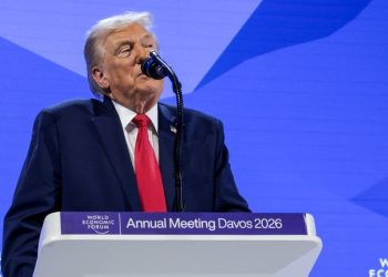 Pidato Donald Trump di Davos menuai sorotan setelah berulang kali salah menyebut Greenland sebagai Iceland dan memicu respons Gedung Putih. (Foto: Reuters)