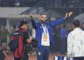Layvin Kurzawa terkesan dengan sambutan bobotoh di Stadion GBLA dan mengaku tak sabar membela Persib Bandung pada kompetisi musim ini. (Foto: RRI/Bilal)