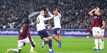 Manchester United gagal lanjutkan tren kemenangan usai imbang lawan West Ham. Kapan terakhir MU menang lima laga beruntun?. (Foto: Adam Davy/PA via AP)