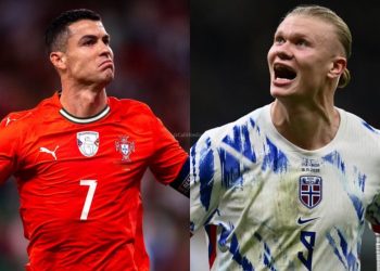 Erling Haaland dan Cristiano Ronaldo tergabung satu grup di Nations League 2026-2027. Duel dua predator gol ini paling dinanti di Liga A.