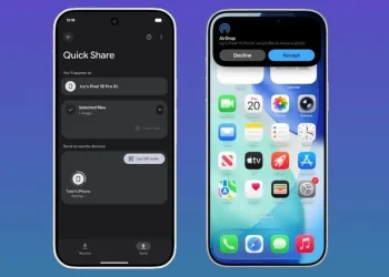 Quick Share kini terintegrasi dengan AirDrop. Simak HP apa saja yang sudah mendukung fitur kirim file lintas Android dan iPhone ini. (Foto: MacRumors)