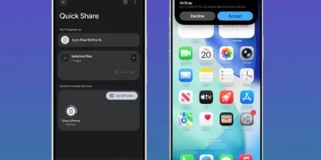 Quick Share kini terintegrasi dengan AirDrop. Simak HP apa saja yang sudah mendukung fitur kirim file lintas Android dan iPhone ini. (Foto: MacRumors)
