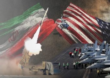 Ketegangan Amerika Serikat dan Iran meningkat. Pergerakan kapal induk, pesawat tanker, hingga evakuasi staf kedutaan jadi sinyal eskalasi konflik. (Foto: TRT World)