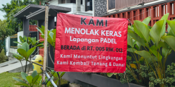 PTUN Jakarta mengabulkan gugatan warga Pulomas dan menyatakan izin lapangan padel di kawasan permukiman tidak sah. (Foto: metrotvnews.com)