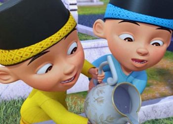 Episode spesial Upin Ipin mengungkap kisah orang tua mereka, termasuk sosok Abah yang gugur saat bertugas. Cerita penuh haru dan kenangan. (Foto: Arsip Les' Copaque via Twitter)