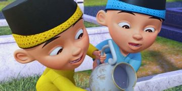Episode spesial Upin Ipin mengungkap kisah orang tua mereka, termasuk sosok Abah yang gugur saat bertugas. Cerita penuh haru dan kenangan. (Foto: Arsip Les' Copaque via Twitter)