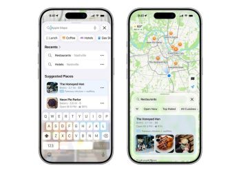 Apple bersiap menghadirkan iklan di aplikasi Maps sebagai strategi meningkatkan pendapatan layanan digital. (Foto: Apple)