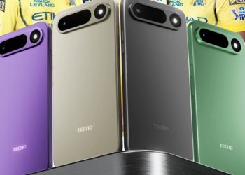 Tecno Spark 50 5G resmi hadir dengan desain mirip Pixel, baterai 6500 mAh, dan performa 5G untuk penggunaan sehari penuh. (Foto: Tecno India)