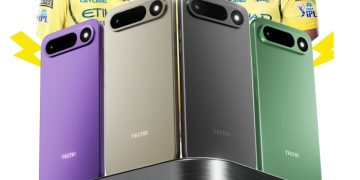 Tecno Spark 50 5G resmi hadir dengan desain mirip Pixel, baterai 6500 mAh, dan performa 5G untuk penggunaan sehari penuh. (Foto: Tecno India)