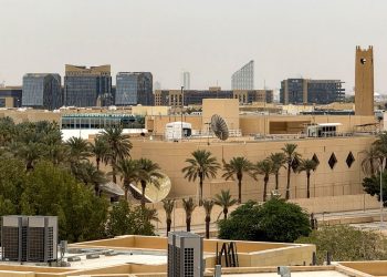 Drone Iran dilaporkan merusak markas CIA dan Kedubes AS di Riyadh Arab Saudi. Tidak ada korban jiwa namun bangunan mengalami kerusakan signifikan. (Foto: AFP)
