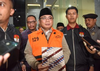 Pengalihan tahanan Yaqut memicu terdakwa lain ajukan tahanan rumah. Abdul Wahid ikut meminta dengan alasan kesehatan dan preseden hukum. (Foto: ANTARA FOTO/Indrianto Eko Suwarso)