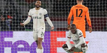 Wakil Inggris mengalami hasil buruk di leg pertama babak 16 besar Liga Champions setelah tak satu pun meraih kemenangan. (Foto: AFP)