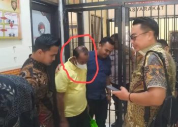 Anggota DPRD Pelalawan, Sunardi, ditahan polisi karena diduga memakai ijazah orang lain untuk ikut Pileg 2024. Kasus segera dilimpahkan ke kejaksaan. (Foto: radarindo.co.id)